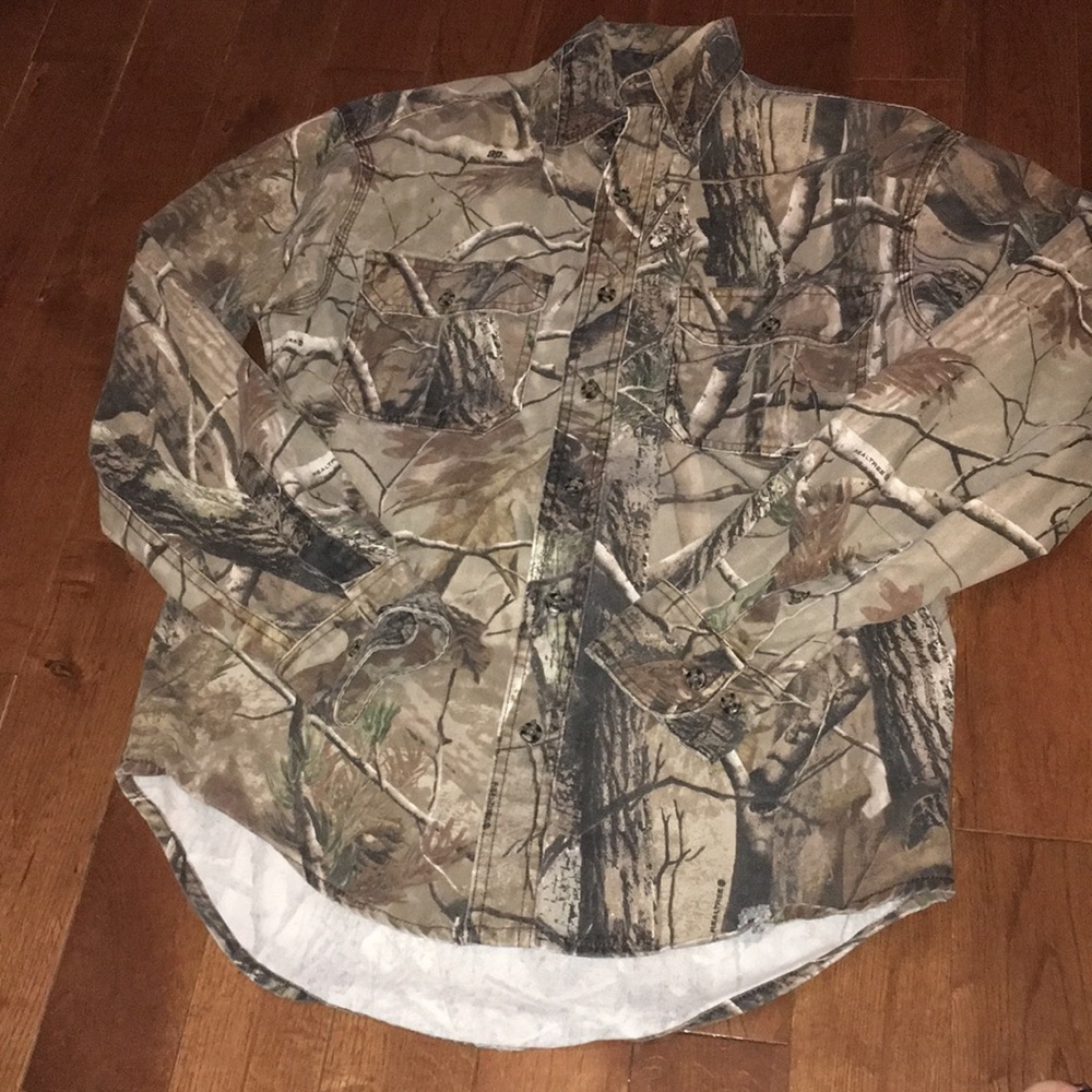 Real tree men’s shirt.